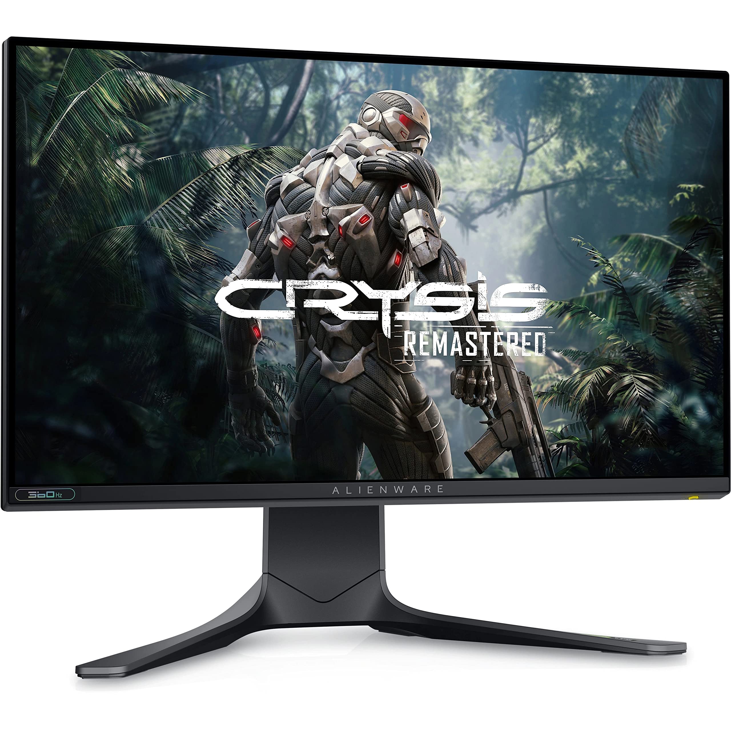 Alienware 360Hz Gaming Monitor 24.5 Inch FHD (Full HD 1920 x 1080p), NVIDIA G-SYNC Certified, 100mm x 100mm VESA Mounting Support, Dark Side of The Moon - AW2521H