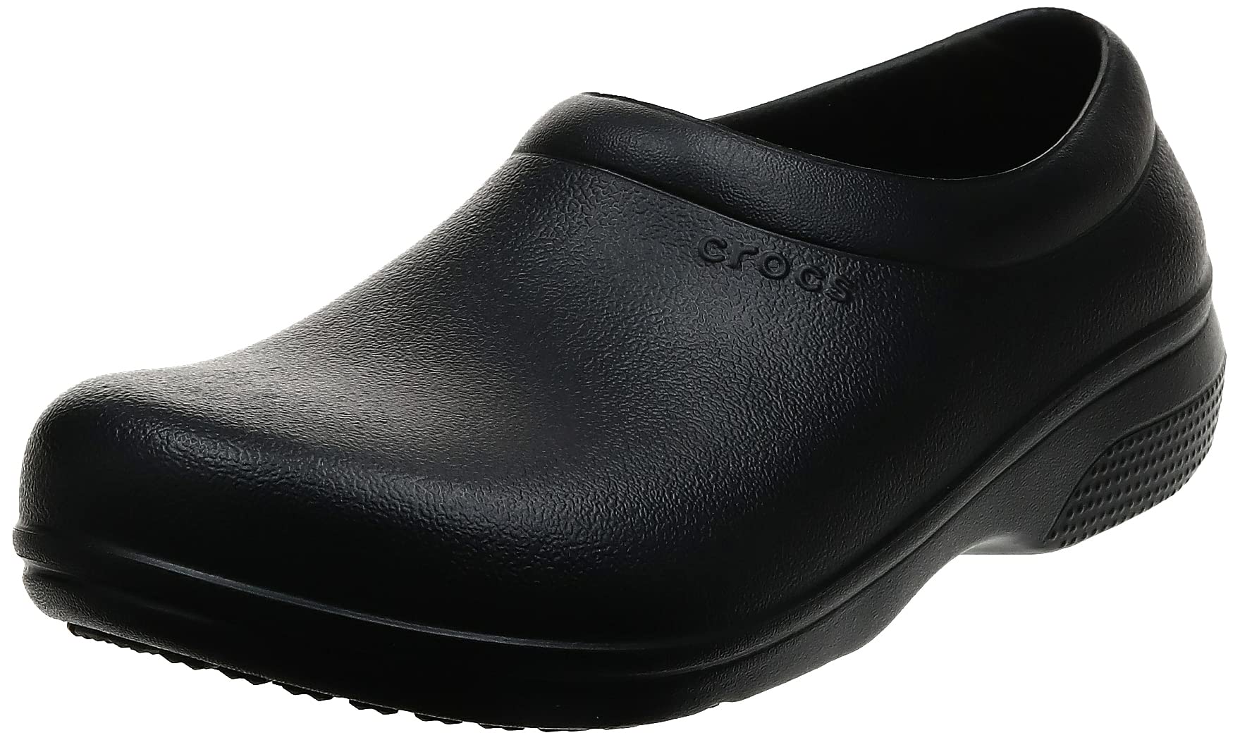 Crocs Unisex-Adult Men's and Women's on The Clock Clog | Slip Resistant Work Shoes