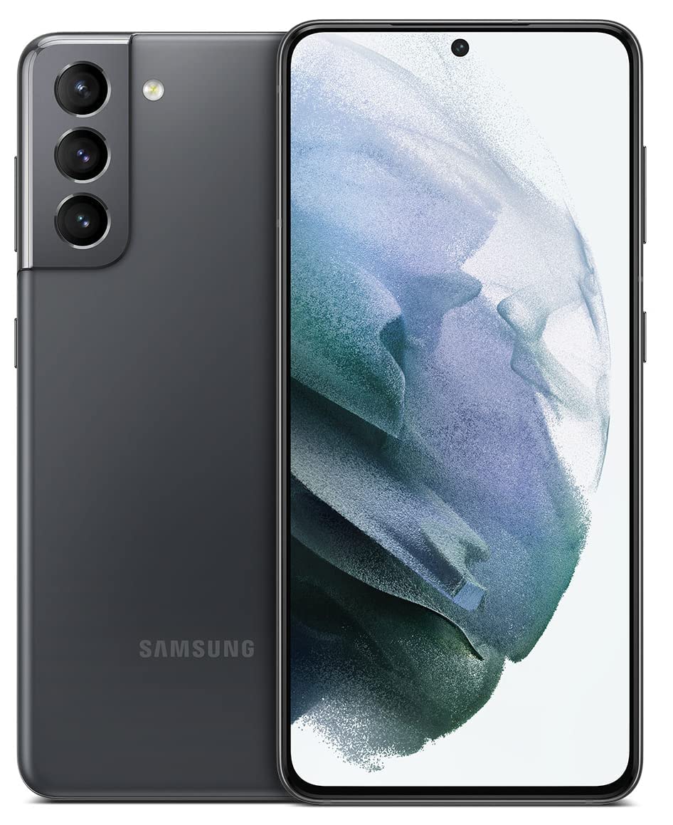 Samsung Galaxy S21 G991U 5G | T-Mobile GSM Unlocked | Android 5G Smartphone (Renewed) (128GB, Phantom Gray)