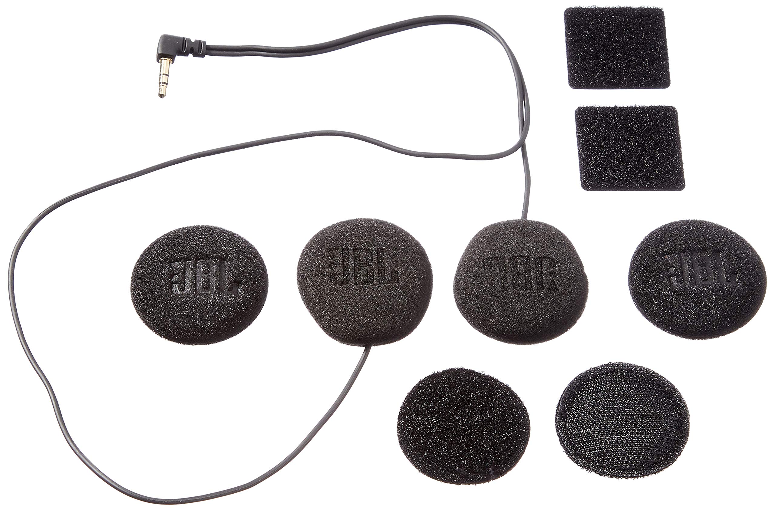 Cardo 45mm Audio Set, Works with Most Helmet Communicators (Single Pack), Black