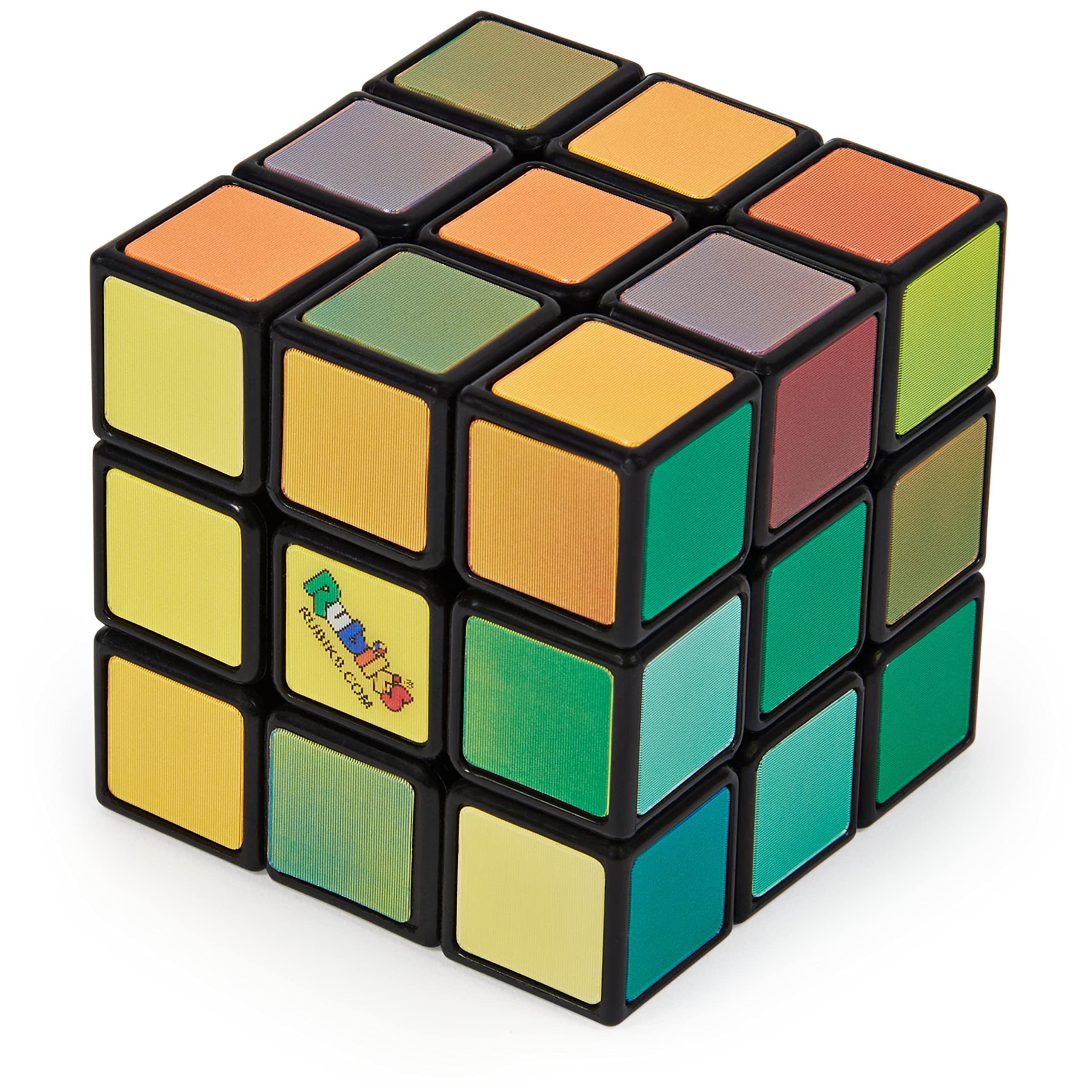 Rubik's Impossible, The Original 3x3 Cube Advanced Difficulty Classic Color-Matching Problem-Solving Puzzle Game Toy, for Adults & Kids Ages 8 and up