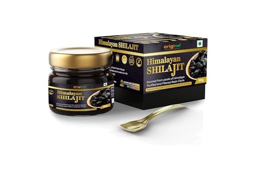 Shilajit from The Himalayas 1000mg 100% Pure Resin