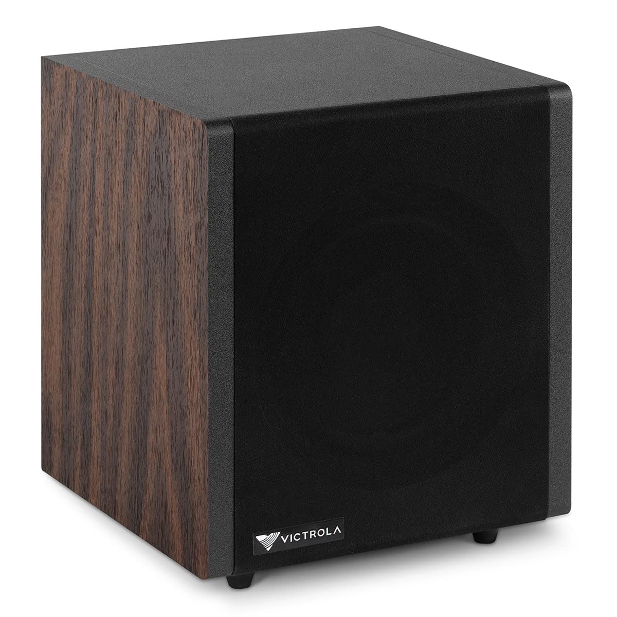 Victrola Premiere S1 Powered Subwoofer, 6.5" Front-Firing Woofer, 6.5" Passive Radiator & 70W Built-In Amplifier, Wireless Subwoofer with Bluetooth 5.0, Works with Premiere V1 Soundbar Turntable