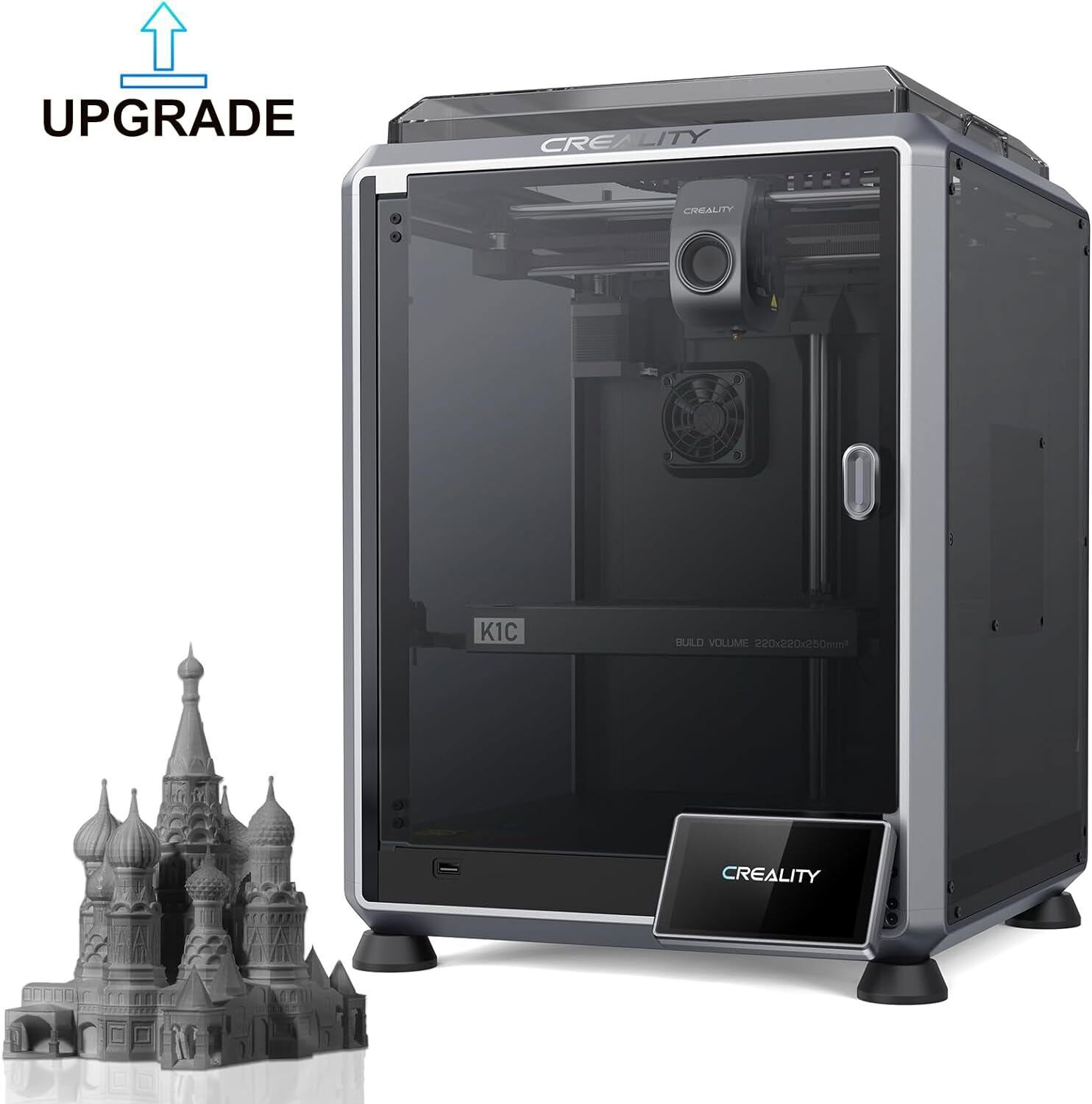 Creality K1C 3D Printer Robust Direct Extruder Support Carbon Fiber 3D Printing