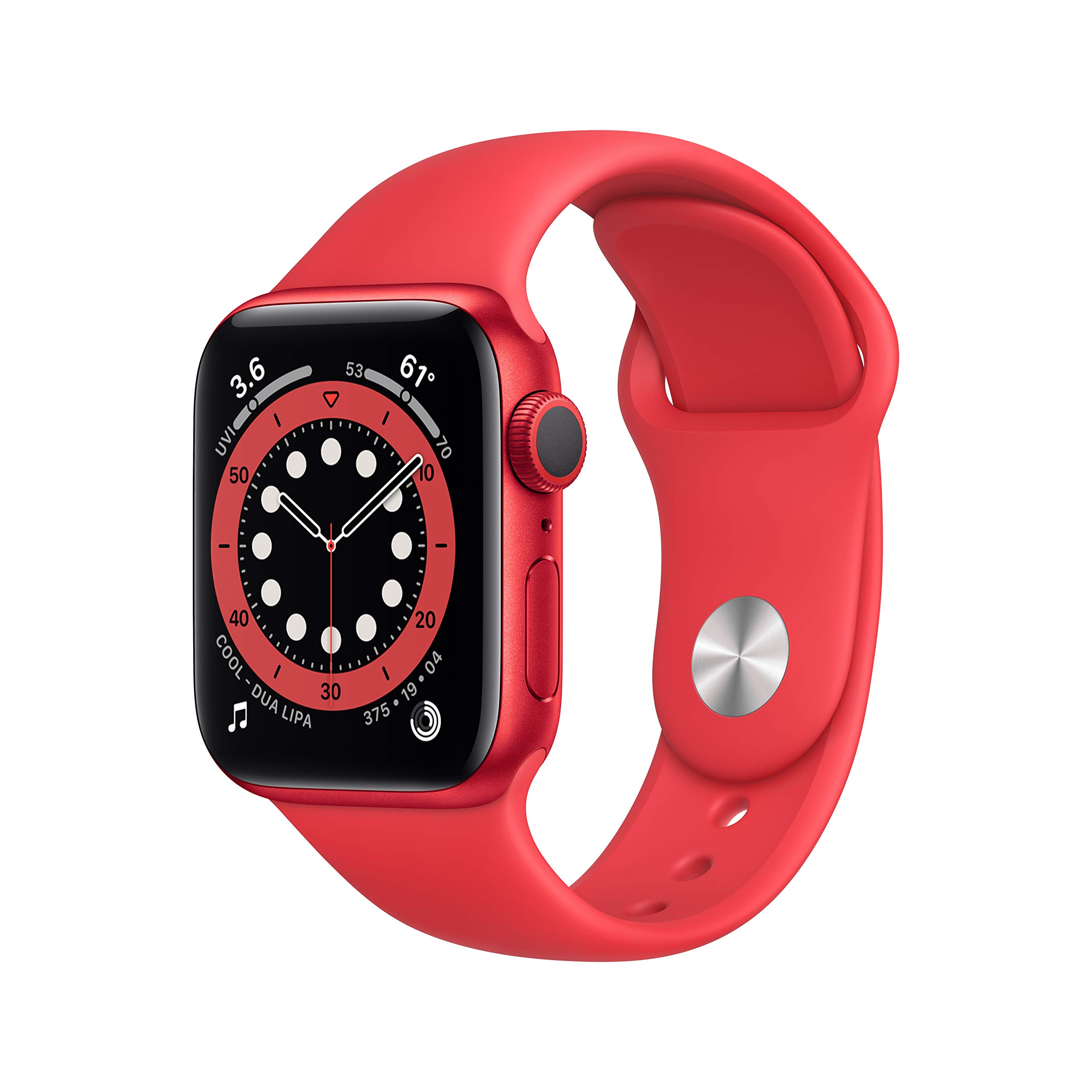 Apple Watch Series 6 (GPS, 40mm) - (Product) RED - Aluminum Case with (Product) RED? - Sport Band