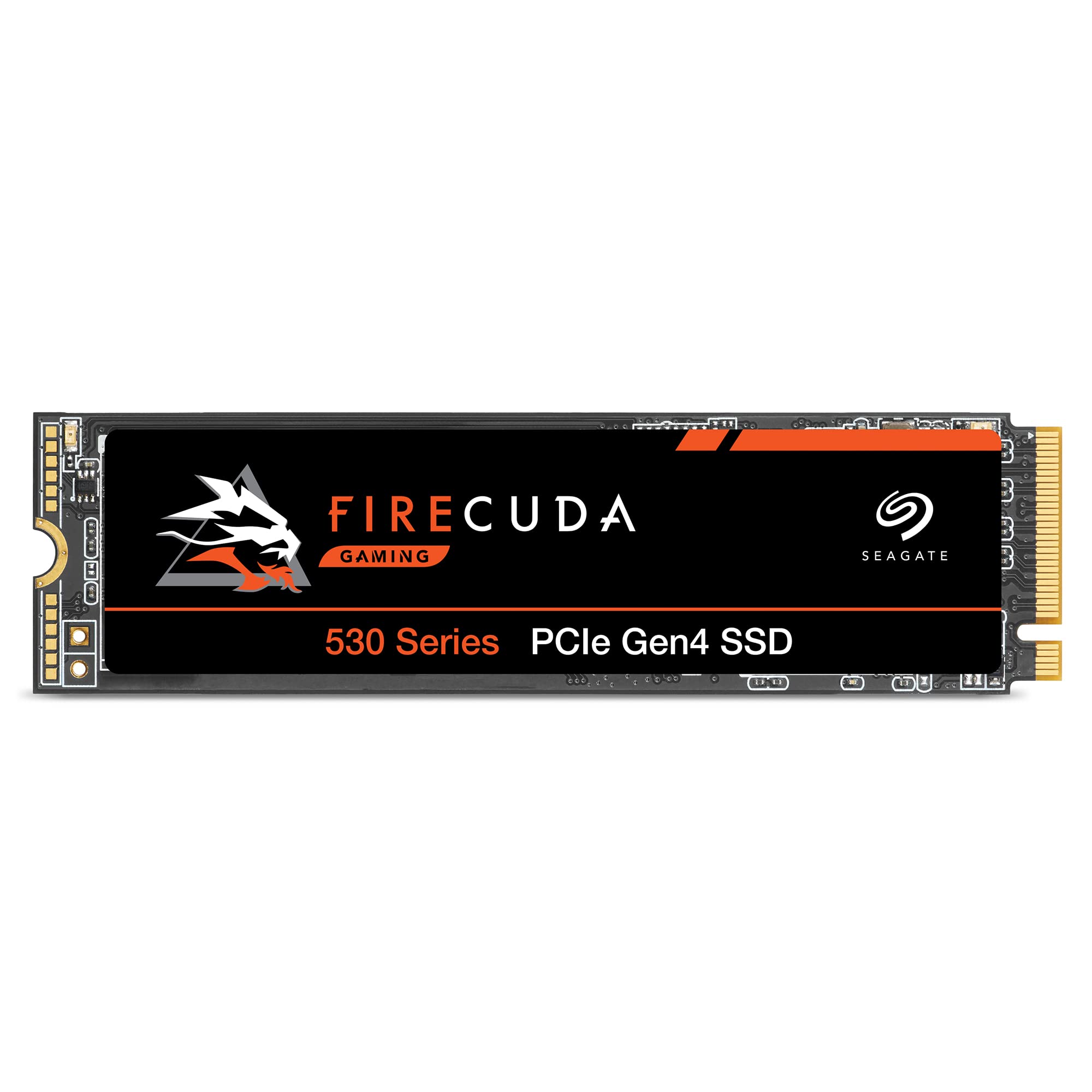 Seagate FireCuda 530 4TB Solid State Drive - M.2 PCIe Gen4 ×4 NVMe 1.4, speeds up to 7300 MB/s, Compatible PS5 Internal SSD, 3D TLC NAND, 1275 TBW, 1.8M MTBF, 3yr Rescue Services (ZP4000GM3A013)