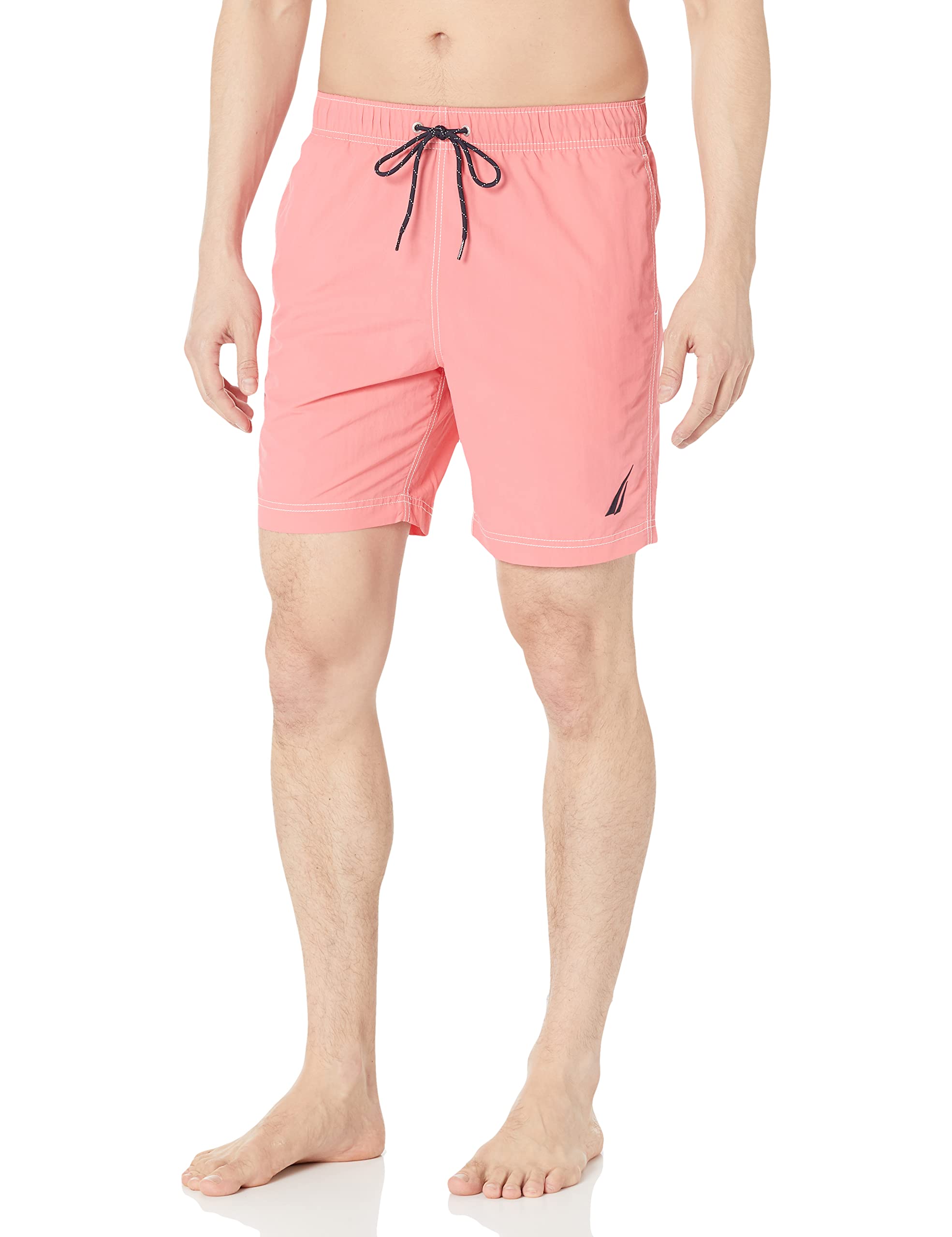 Nautica Men's Standard 8" Solid Quick-Dry Swim Short