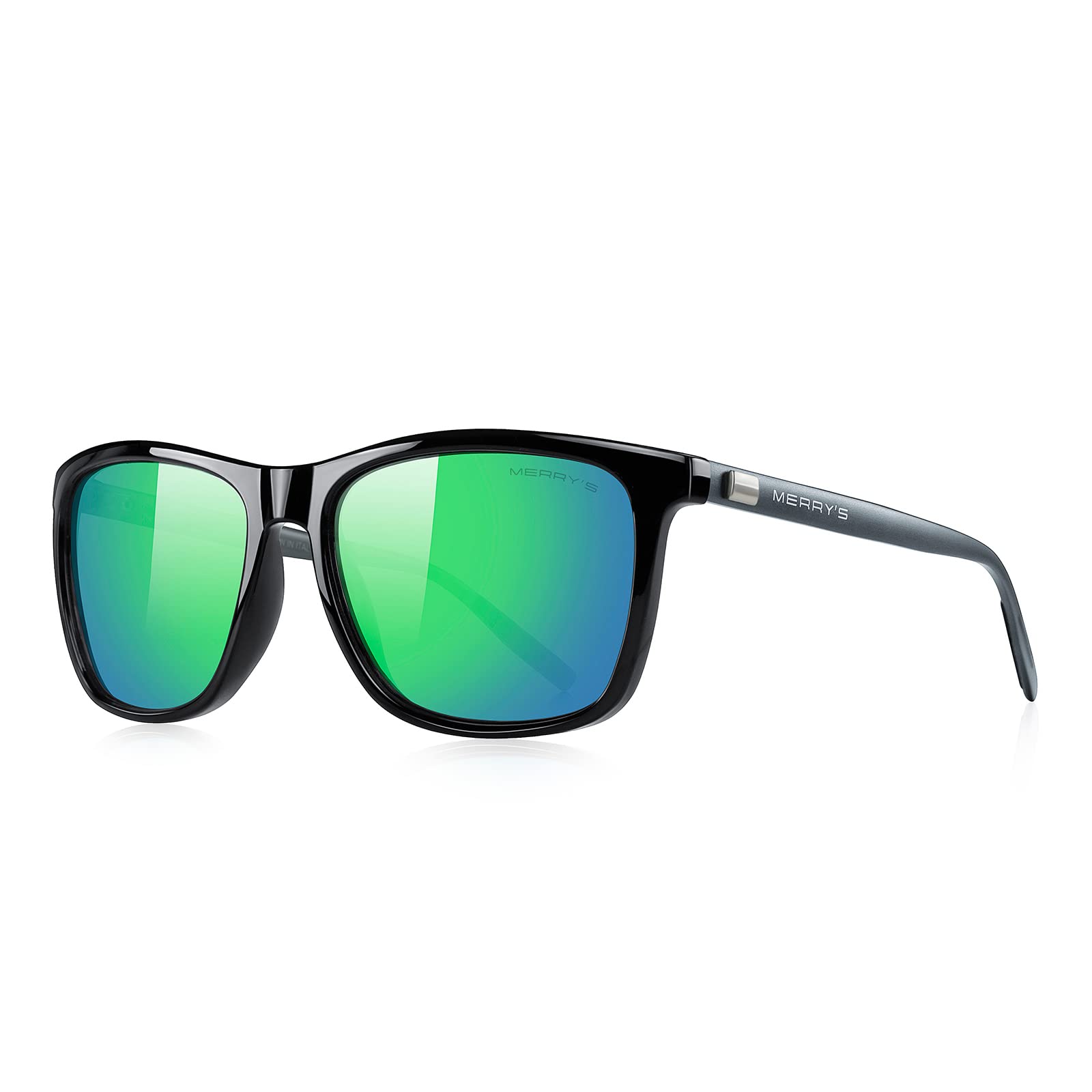 MERRY'S Unisex Polarized Aluminum Sunglasses Vintage Sun Glasses For Men/Women S8286