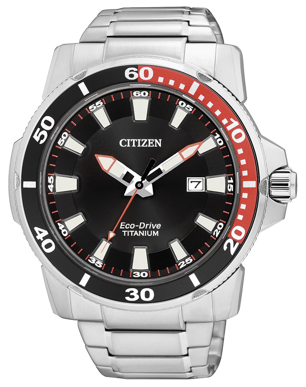 CITIZEN Sport Titanium Eco Drive Aw1221-51E Men's Wristwatch
