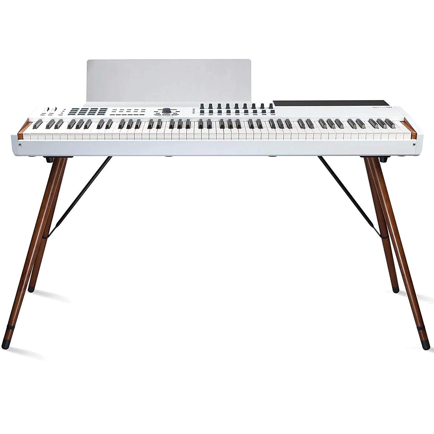 Arturia KeyLab 88 MkII Controlador de teclado ponderado de 88 teclas con patas de madera