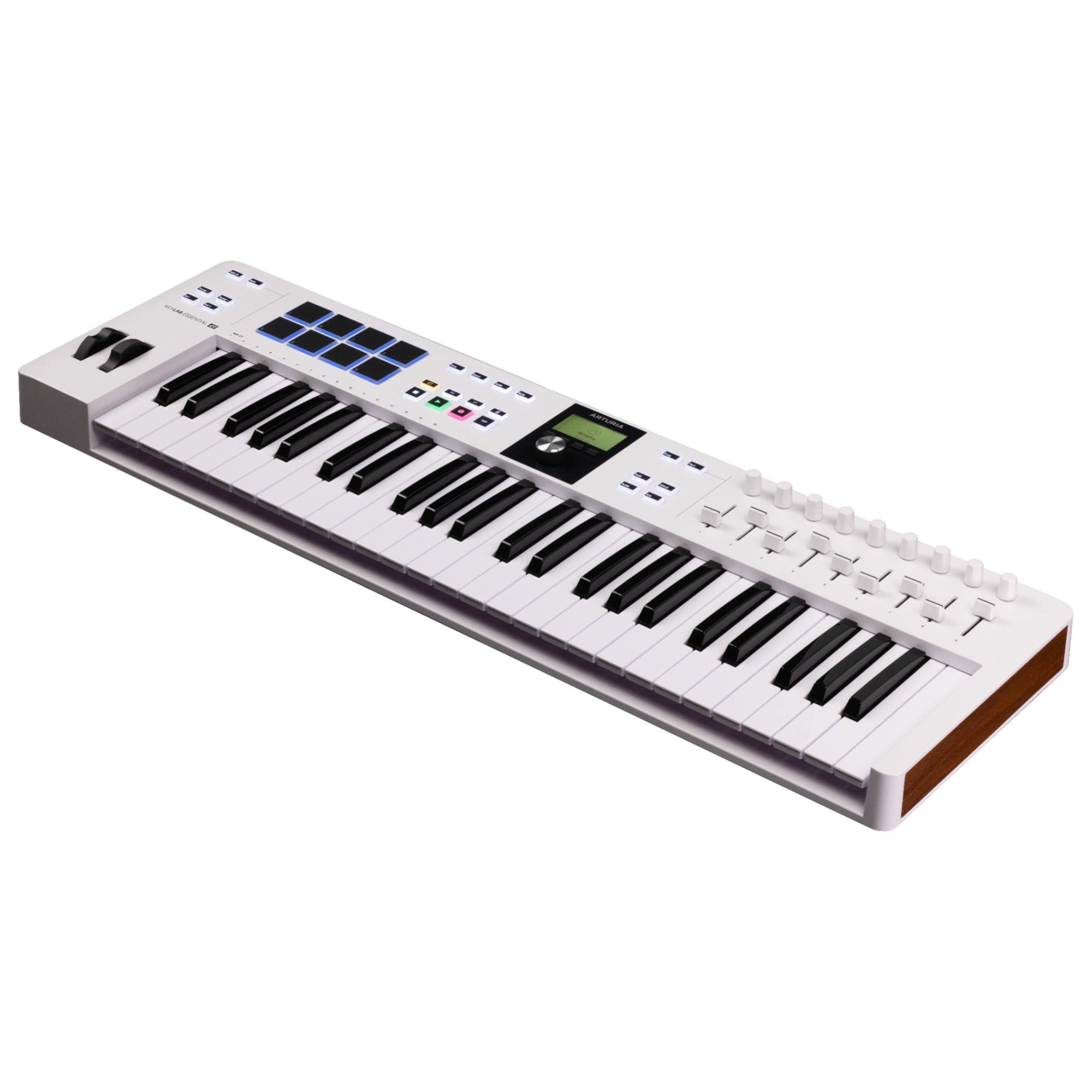Arturia KeyLab Essential mk3 - Controlador de teclado MIDI USB de 49 teclas con software Analog Lab V incluido